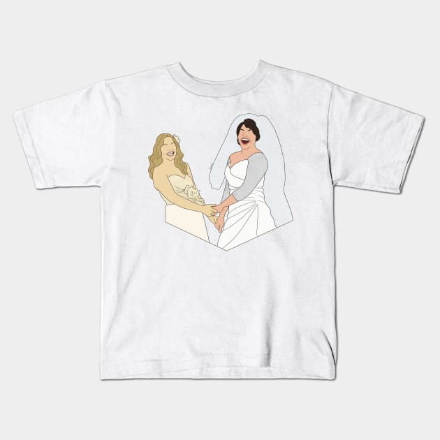 Calie and Arizona Kids T-Shirt by Gabi Veiga